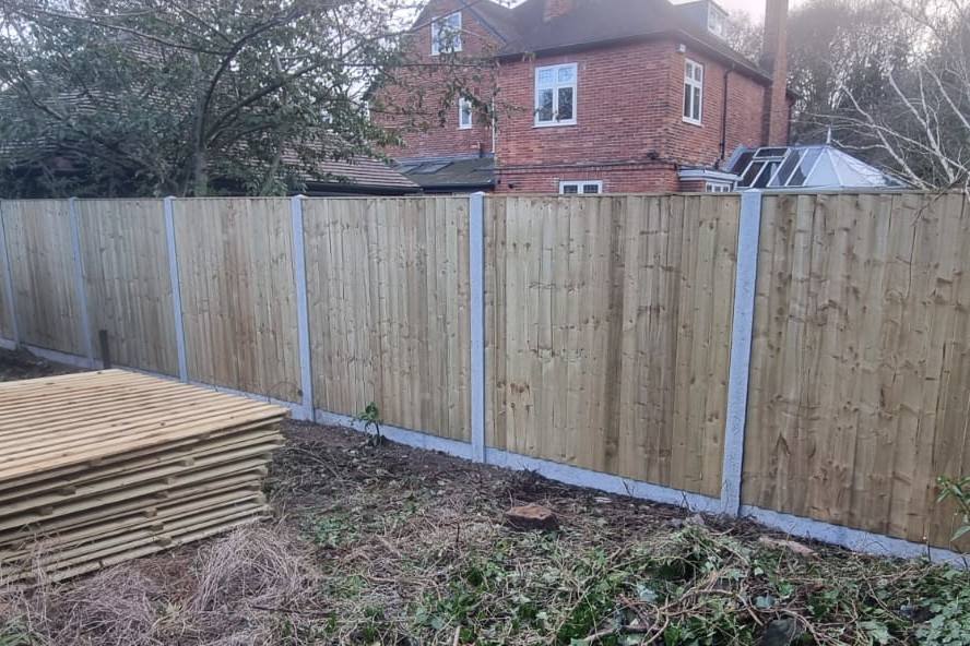 Fencing project 30 by Prestige Decking Specialists
