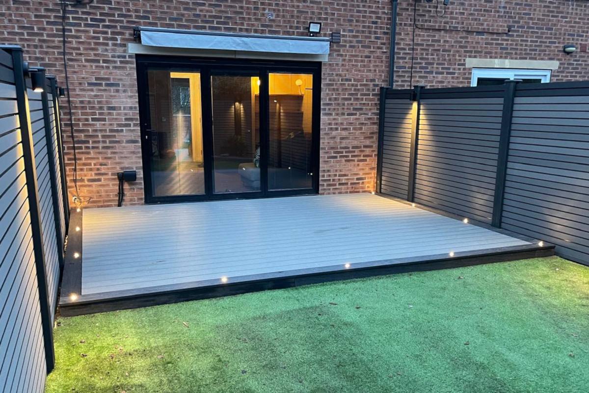 Ecoscape Composite Decking project 4 by Prestige Decking Specialists