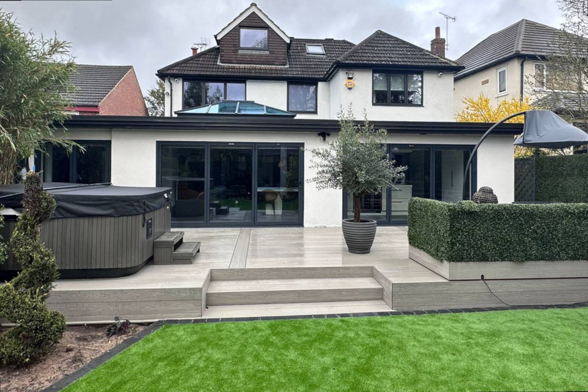 Ecoscape Composite Decking project 6 by Prestige Decking Specialists