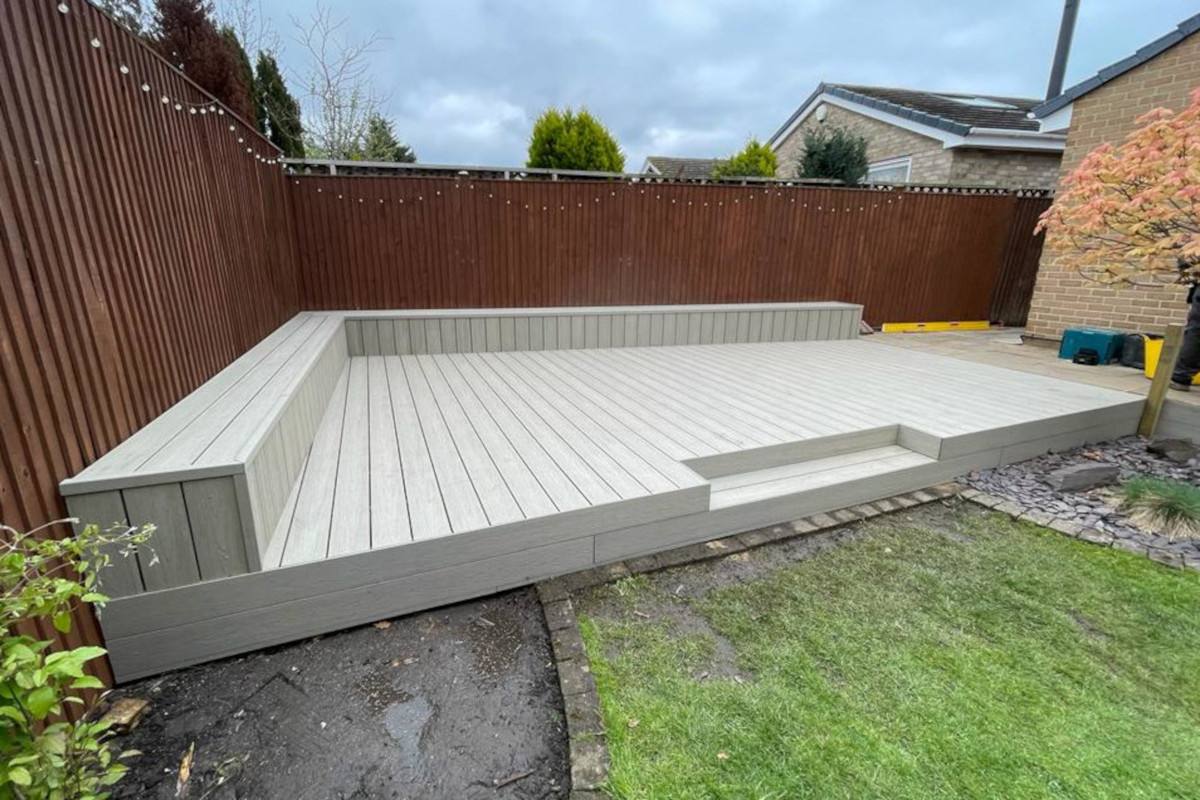 Ecoscape Composite Decking project 7 by Prestige Decking Specialists