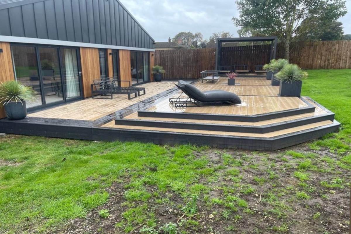 Millboard Composite Decking project 8 by Prestige Decking Specialists