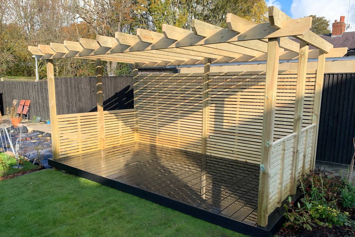 Pergolas project 2 by Prestige Decking Specialists