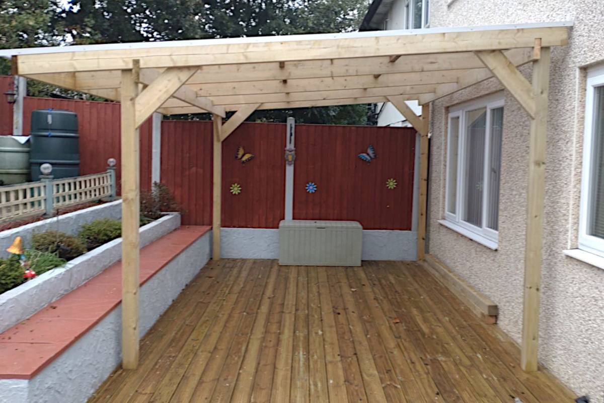 Pergolas project 9 by Prestige Decking Specialists