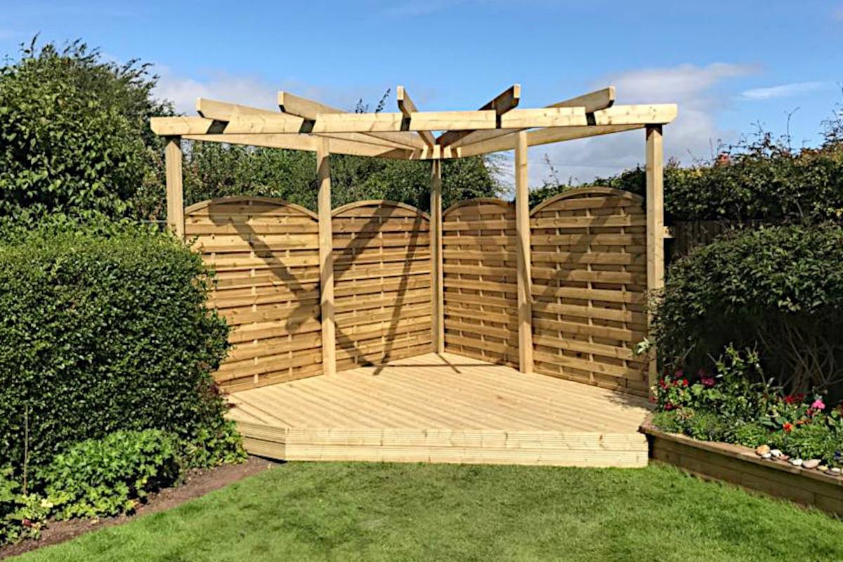 Pergolas project 10 by Prestige Decking Specialists