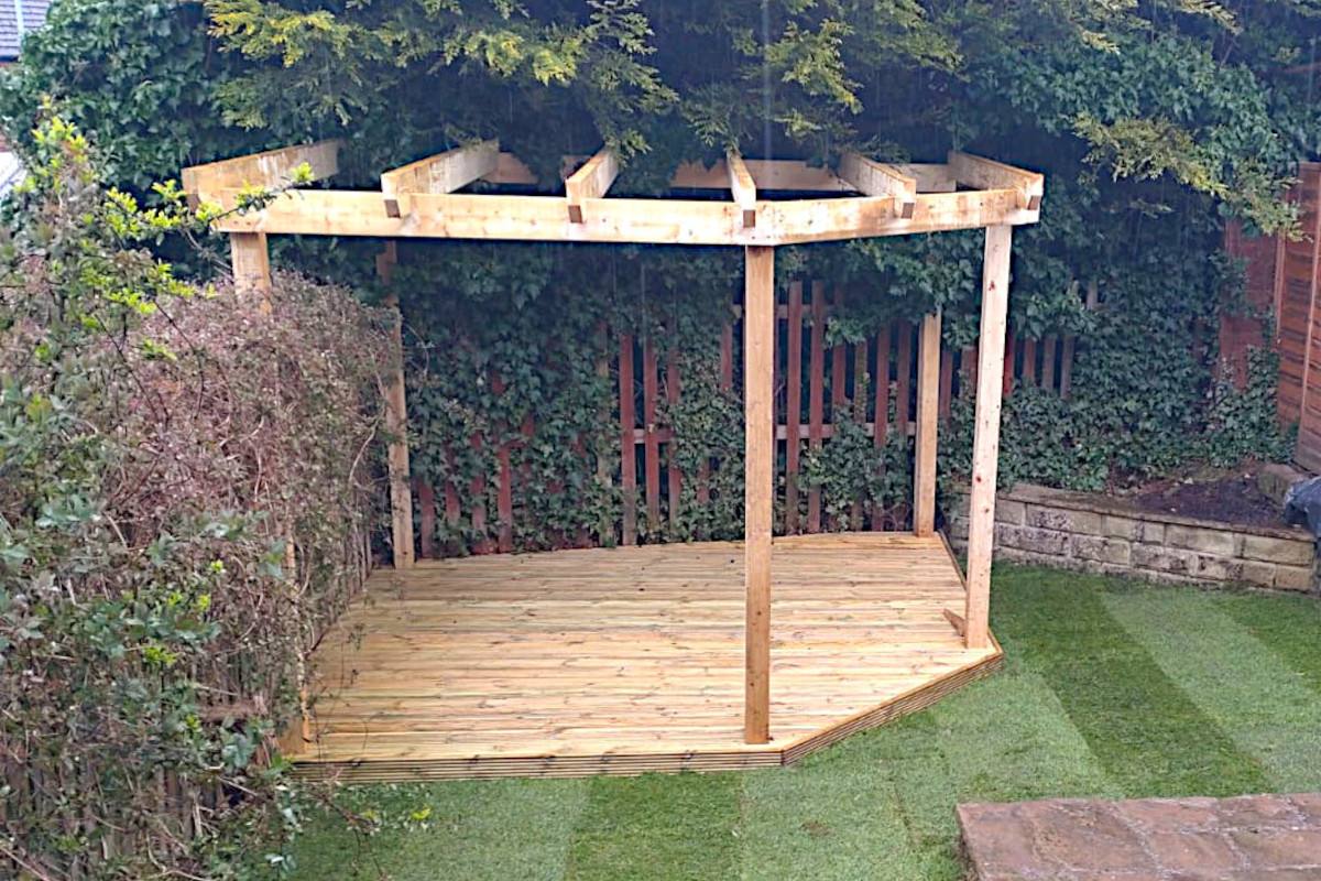 Pergolas project 11 by Prestige Decking Specialists