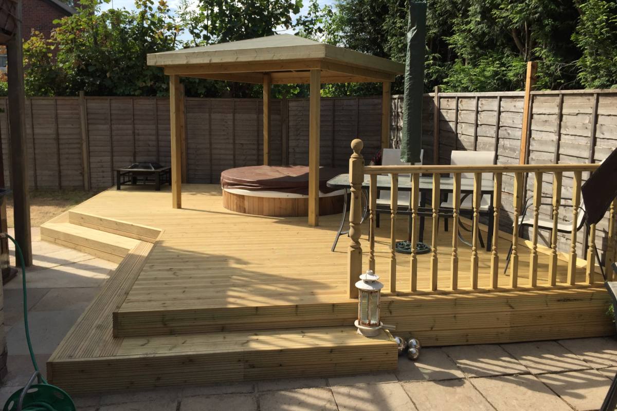 Timber Decking project 3 by Prestige Decking Specialists
