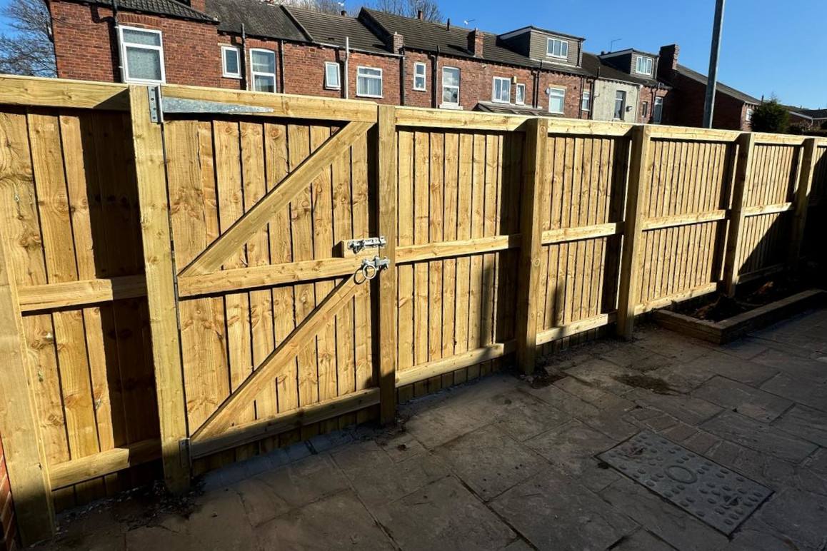 Fencing project 14 by Prestige Decking Specialists